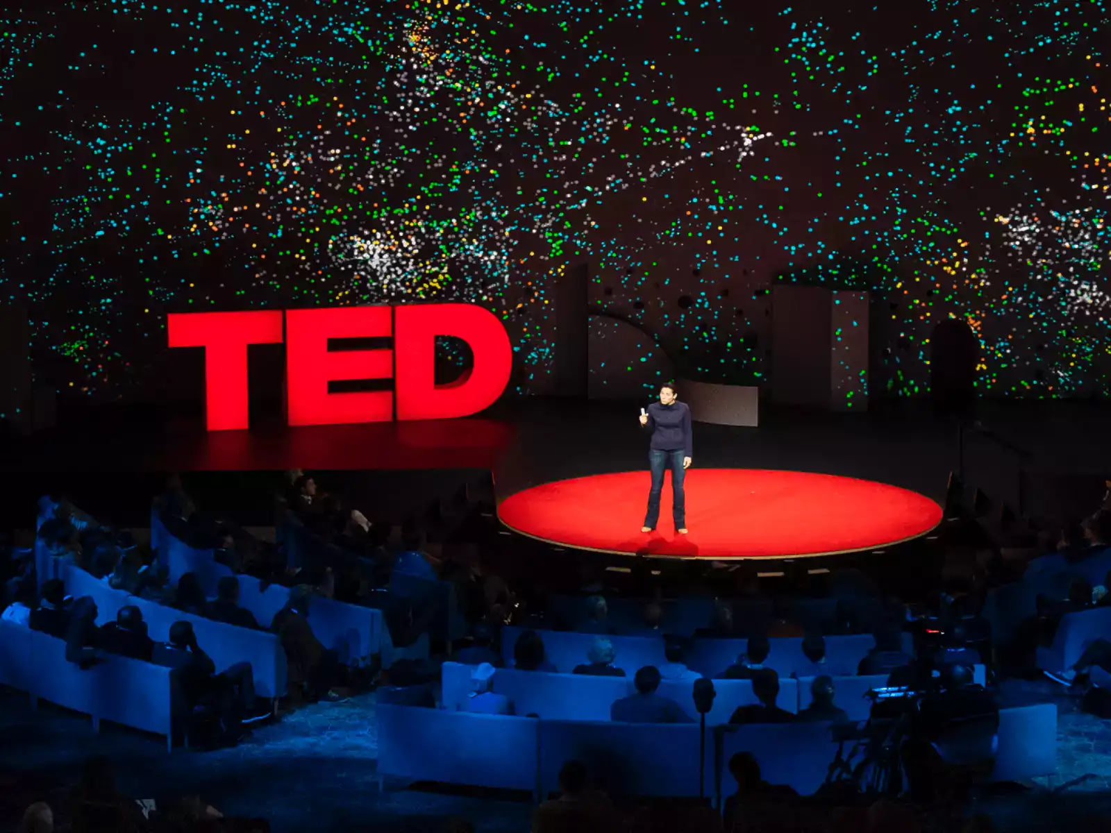 TED talk stage