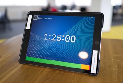 Use Stagetimer with a tablet or phone