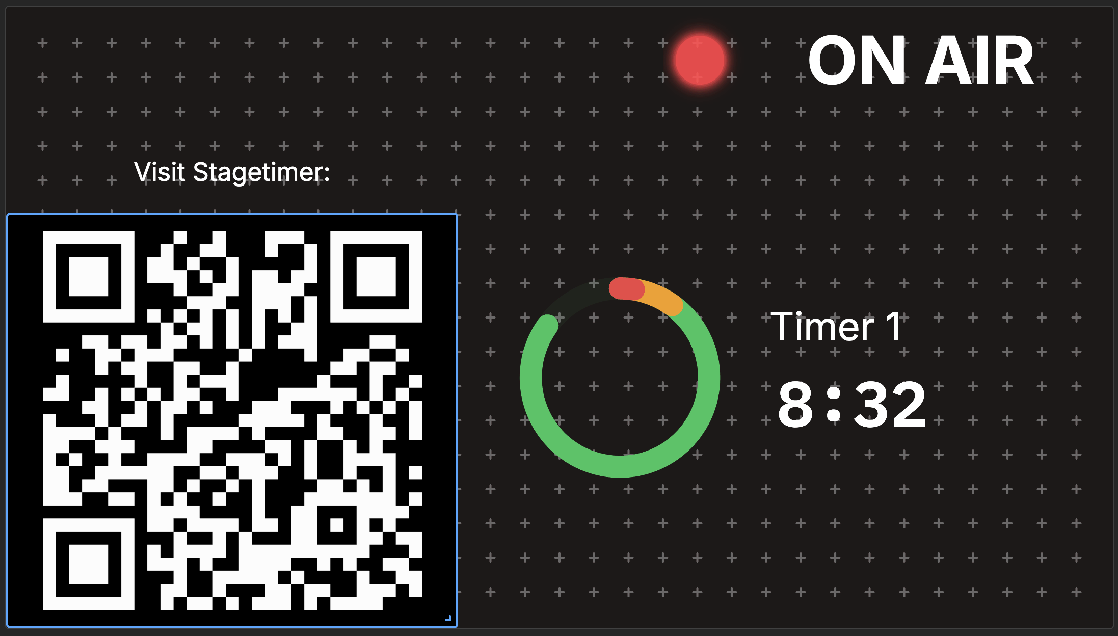 QR code with high error correction