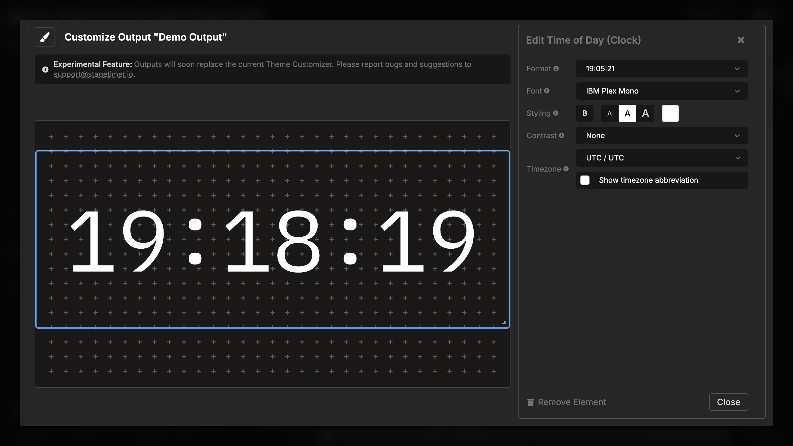 24-hour format with seconds